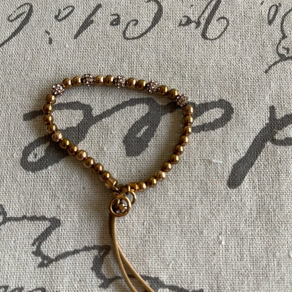 Micheal Kors adjustable rose gold bracelet